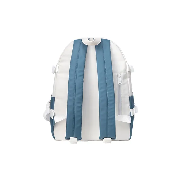 MR.ACE HOMME Nylon Fabric Backpack Regular Women's Purple Blue Black-19