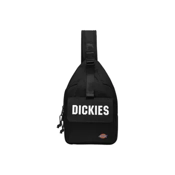 Dickies Polyester One Shoulder Crossbody Fanny Pack Sling Bag Regular Unisex Black