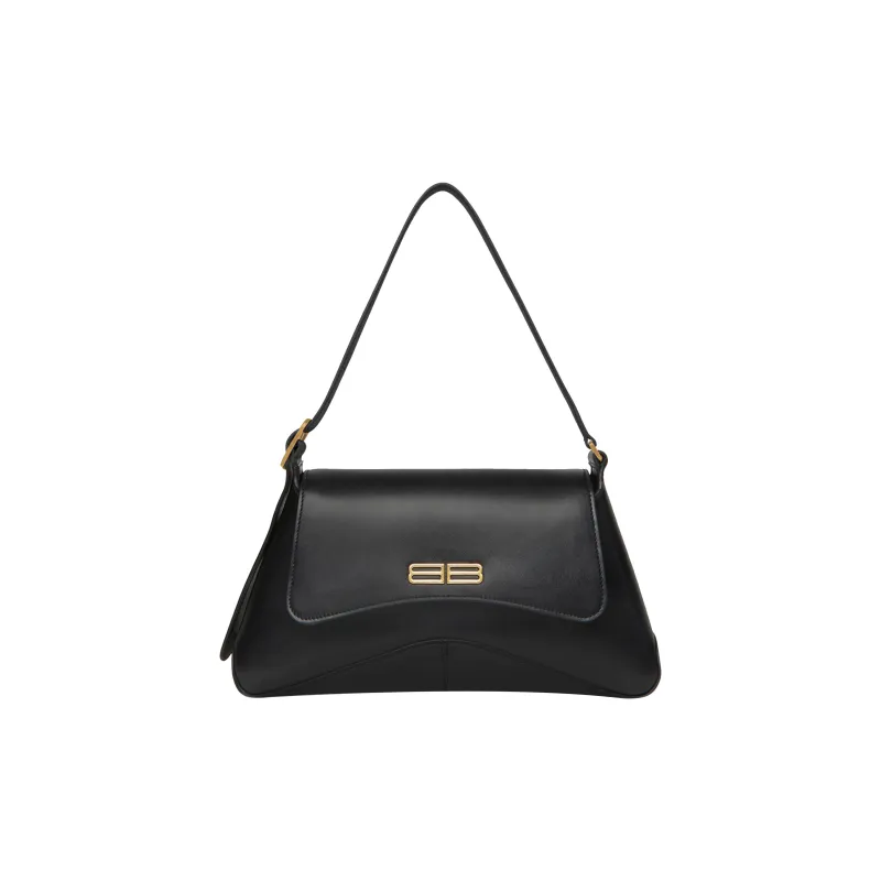 Balenciaga Xx Flap Bag Medium Black-0