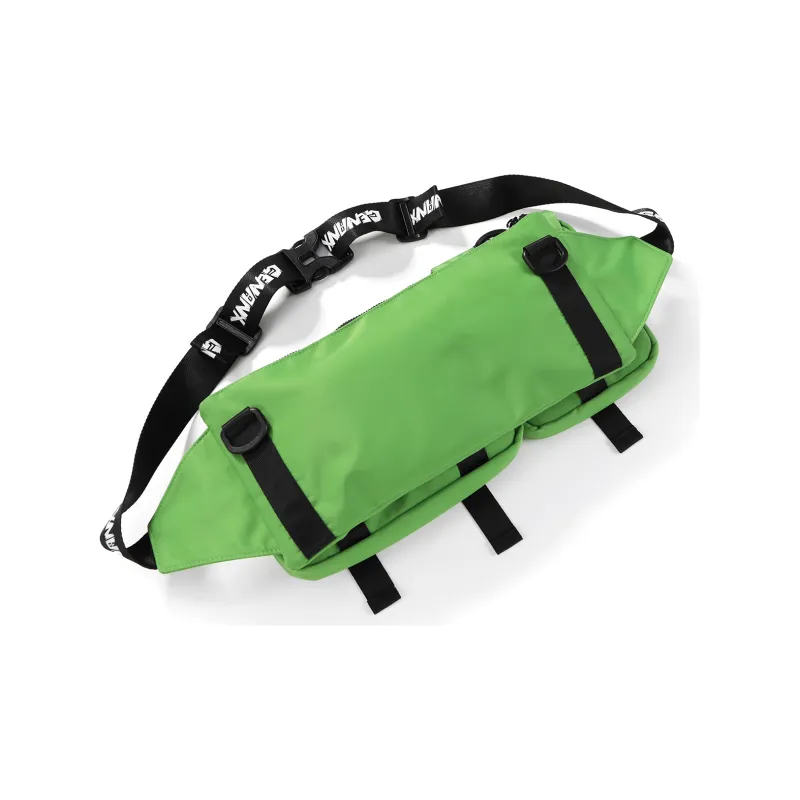 GENANX Polyester Combination Bag, Fanny Pack, Crossbody Bag Regular Unisex Black-11