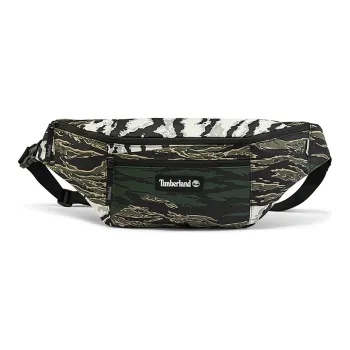 Timberland Polyester Sling Bag Unisex Camouflage Tiger Print