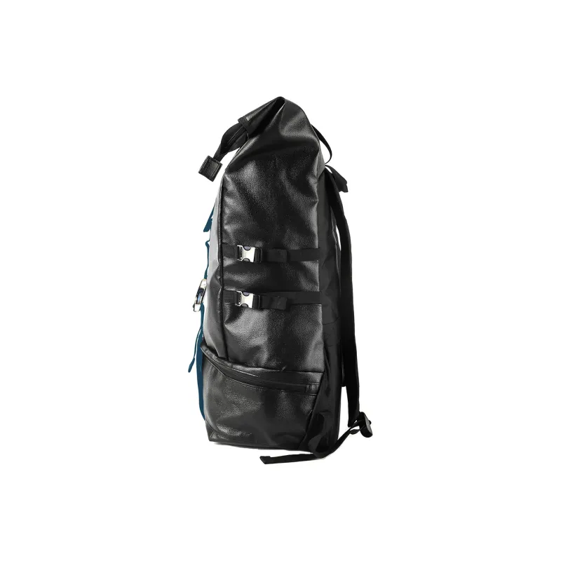 Slazenger Synthetic Leather Gym Bag Backpack Men's Royal Blue/Black/Coffee-2