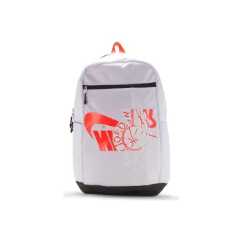 Jordan Polyester Basketball Bags Backpack Double Shoulder Regular Unisex White