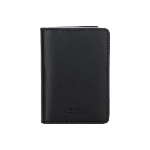 A.P.C. Stefan Leather Card Colder