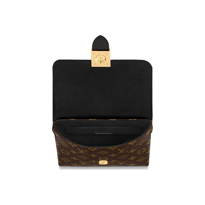LOUIS VUITTON Locky Monogram Bb Noir-4