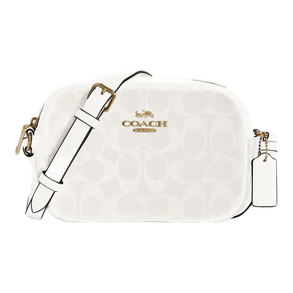 bebcdrshop trends white coach camera bag POIZON