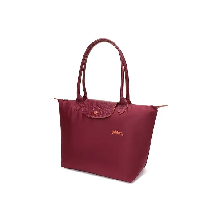 LONGCHAMP Le Pliage Club Fabric Handbag, Shopping Bag, Dumpling Bag, Shoulder Bag Women's Pomegranate Red-1