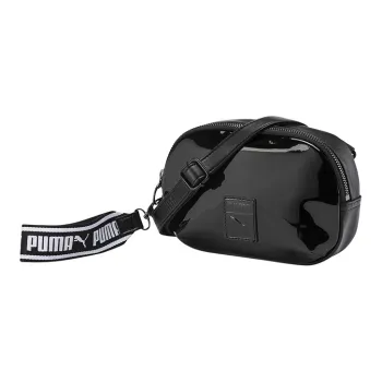 PUMA Artificial Leather Shoulder Bag Crossbody Bag Regular Women's Black