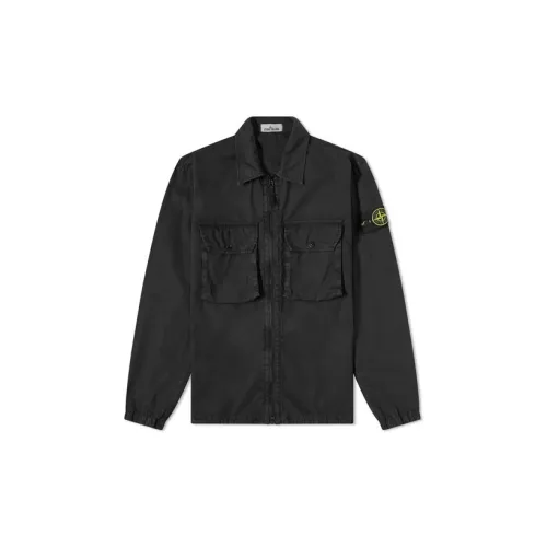 STONE ISLANDFW21 Shirt Jacket Men’s  Black