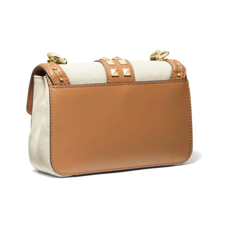 MICHAEL KORS Soho Canvas With Leather Crossbody Bag, Shoulder Bag Women's-1