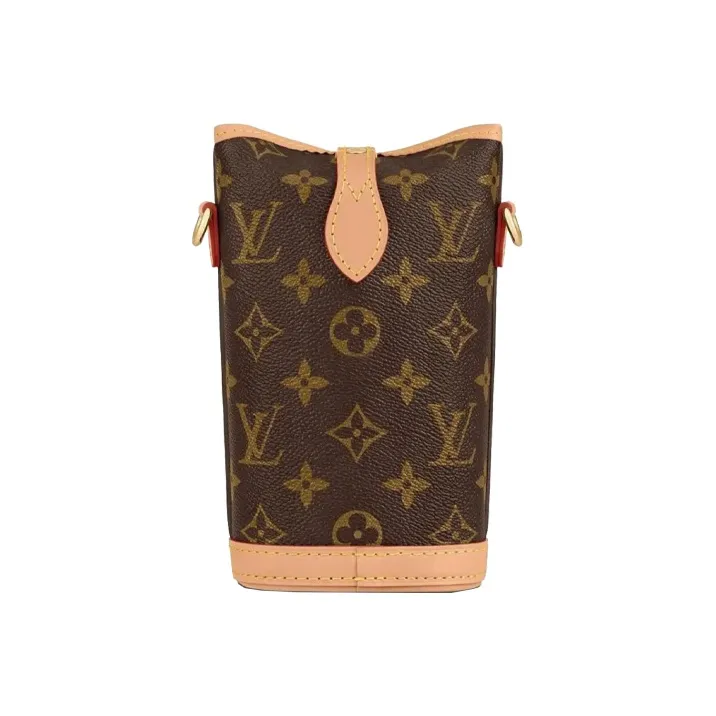 LOUIS VUITTON Fold Me Pouch Monogram Brown-2