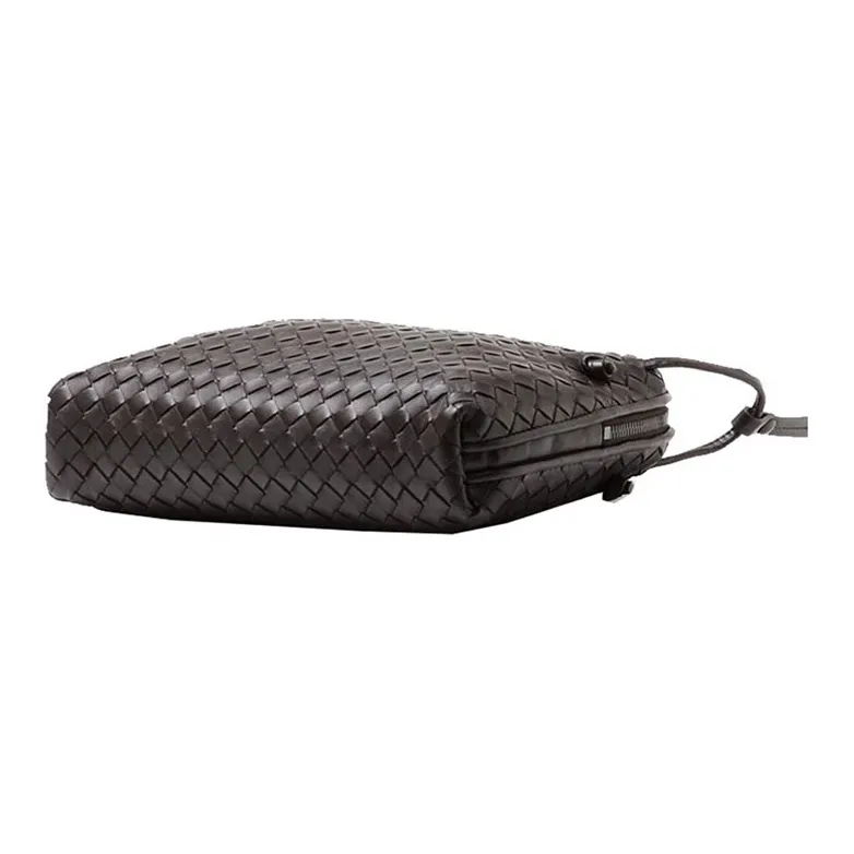 Bottega Veneta Sheepskin Crossbody Bag Shoulder Bag Regular Women's Brown-3