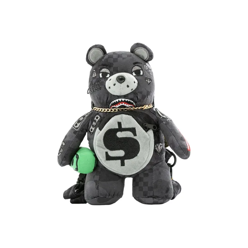SPRAYGROUND Polyester Backpack Small Size Unisex Black-0