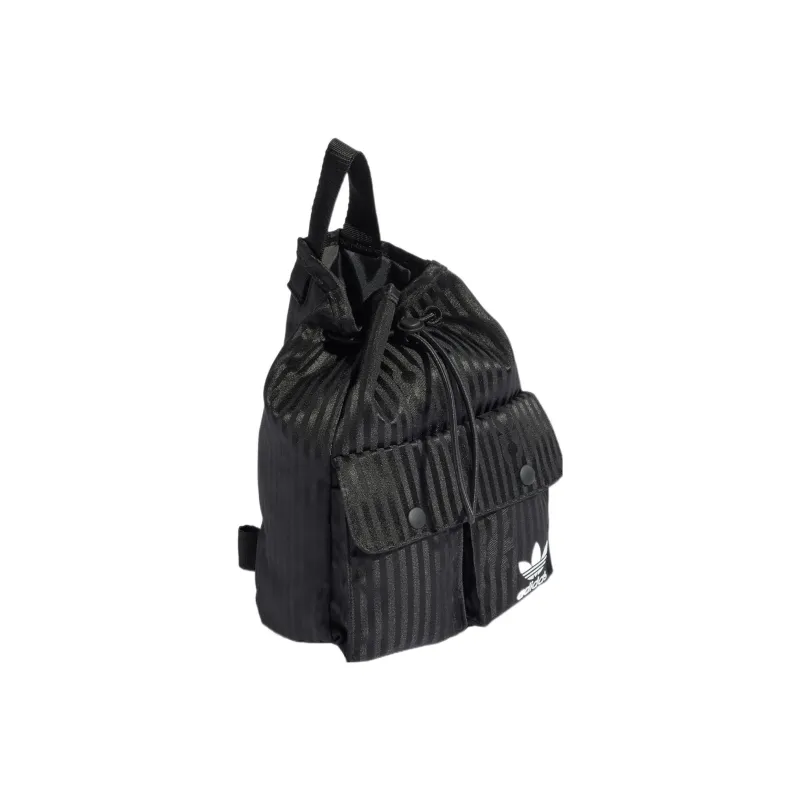 Adidas Originals Polyester Bucket Bag Backpack Regular Unisex Black-1