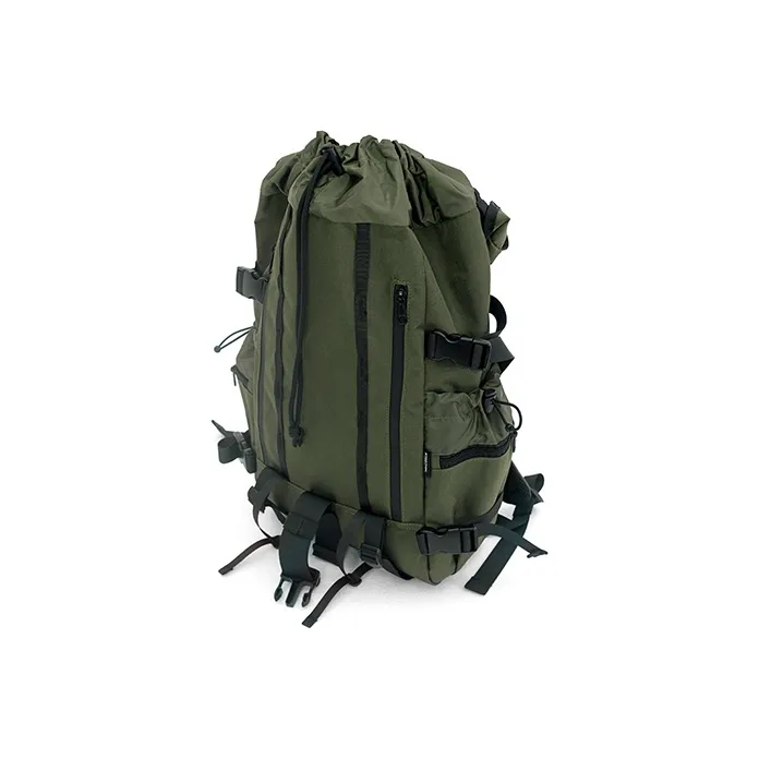 MYEDITION Backpack Oxford Army Green Unisex-3