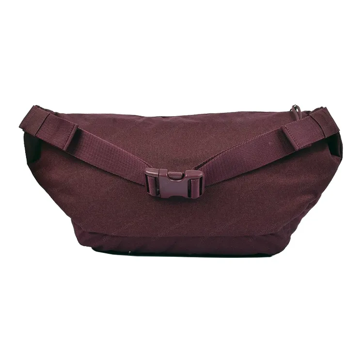 Nike Polyester Crossbody Bag, Fanny Pack Small Size Unisex Burgundy-3