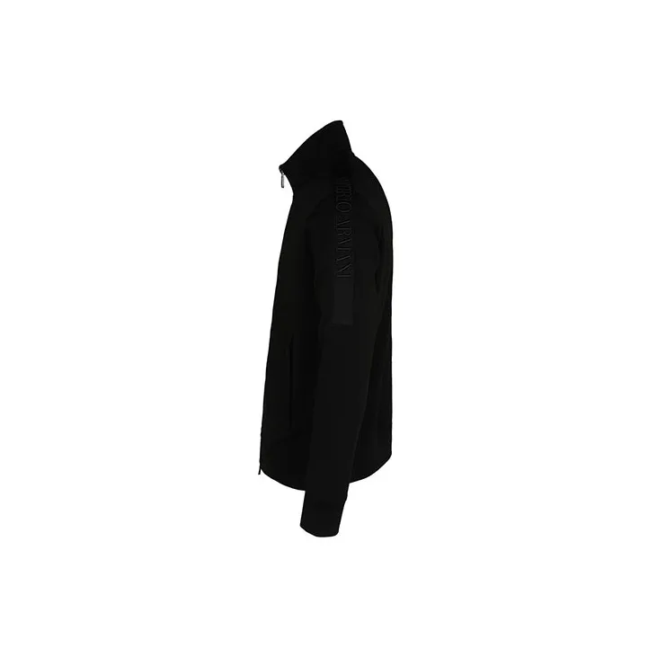 EMPORIO ARMANI Stand collar Zipped Jumper-2