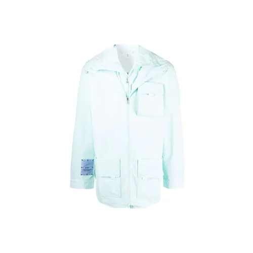 McQ Alexander McQueen Jackets Men Light Blue