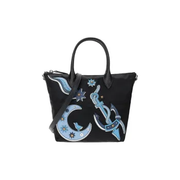PRADA Fabric Handbag Women's Cornflower Blue