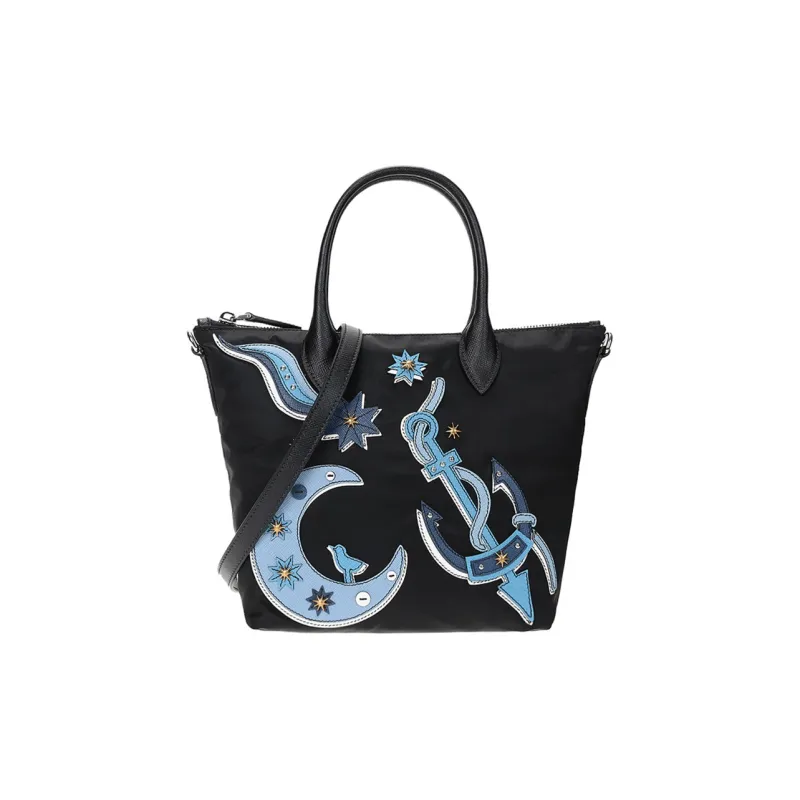 PRADA Fabric Handbag Women's Cornflower Blue-0