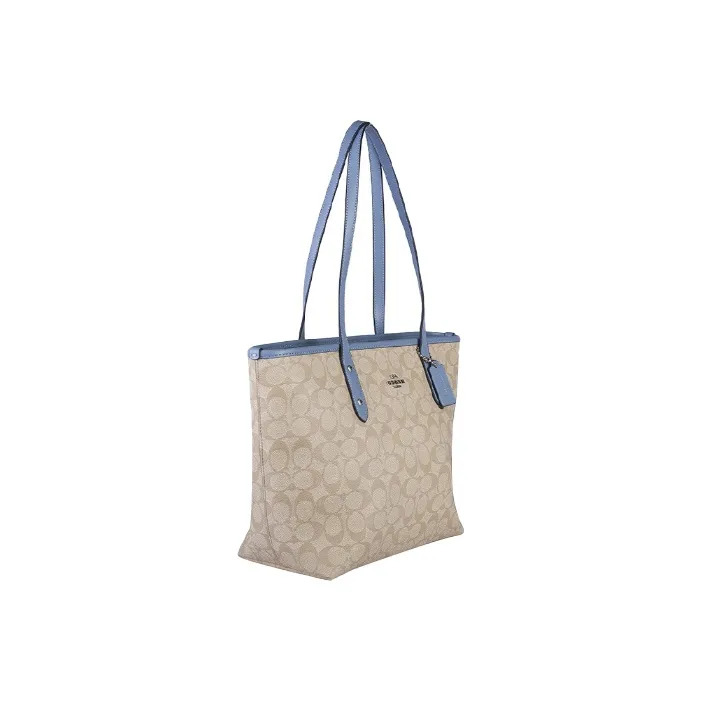 COACH City Zip Tote Shoulder Bags-1