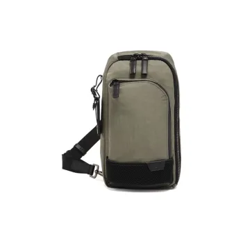 TUMI Nylon Sling Bag Unisex Titanium Gray