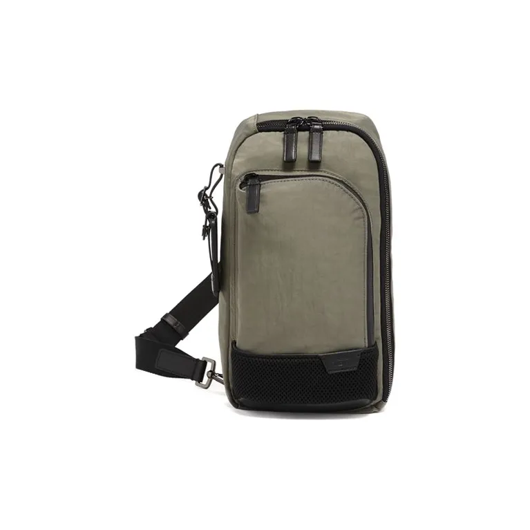 TUMI Nylon Sling Bag Unisex Titanium Gray-0