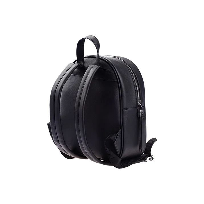 VERSACE JEANS COUTURE Leather Backpack Men's Black-2