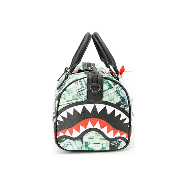 SPRAYGROUND PVC Gym Bag, Sports Bag, Travel Bag, Shoulder Bag, Handbag Large Size Unisex Multicolor-2