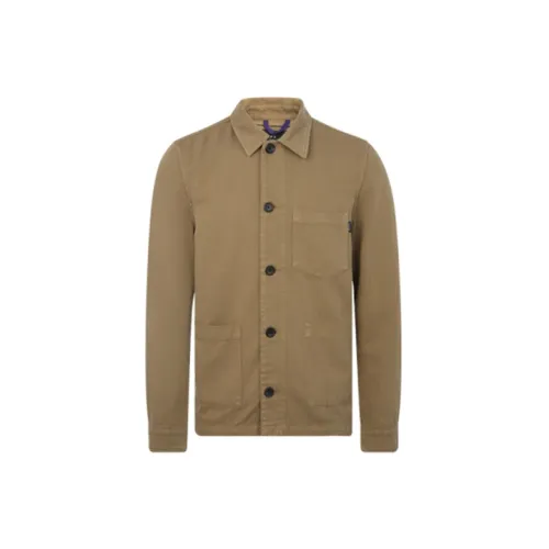 PS By Paul Smith Jackets Men Earth Yellow