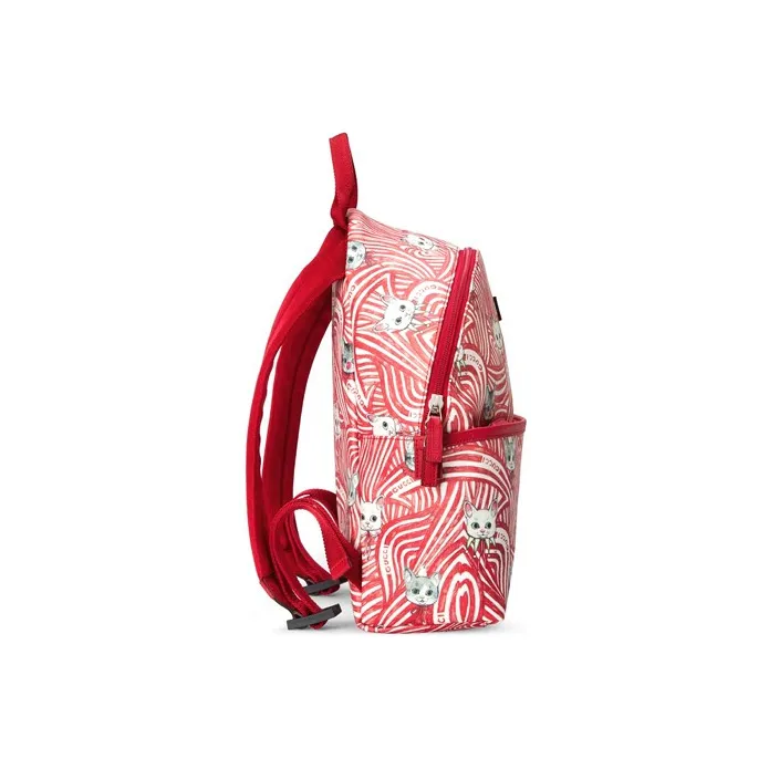 GUCCI Yuko Higuchi Yuko Higuchi Co-Branded Canvas With Leather Kids' Backpack Kids' Red/White-2