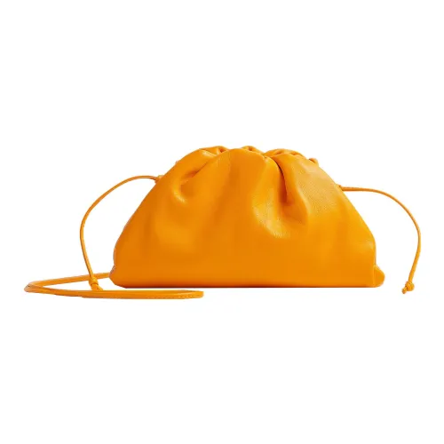 Bottega Veneta The Mini Pouch Tangerine