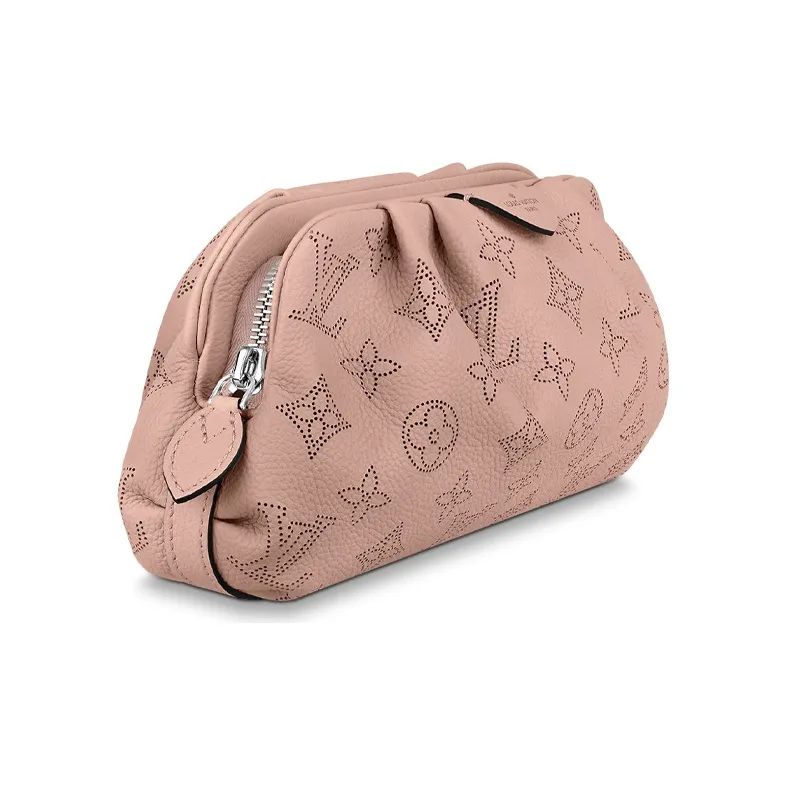 LOUIS VUITTON Scala Pouch Mini Mahina Perforated Magnolia Pink-1