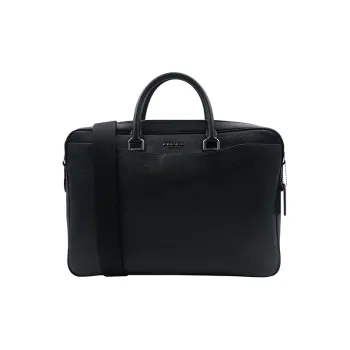 COACH Beckett Leather Portable Laptop Bag Briefcase Shoulder Bag Large Size Men's Black