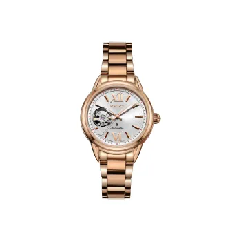 SEIKO Mechanical Movement Stainless Steel Strap Watch Women's Watch Silver Dial