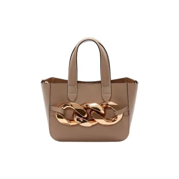 JW Anderson Cow Leather Shoulder Bag, Handbag Mini Women's Umber
