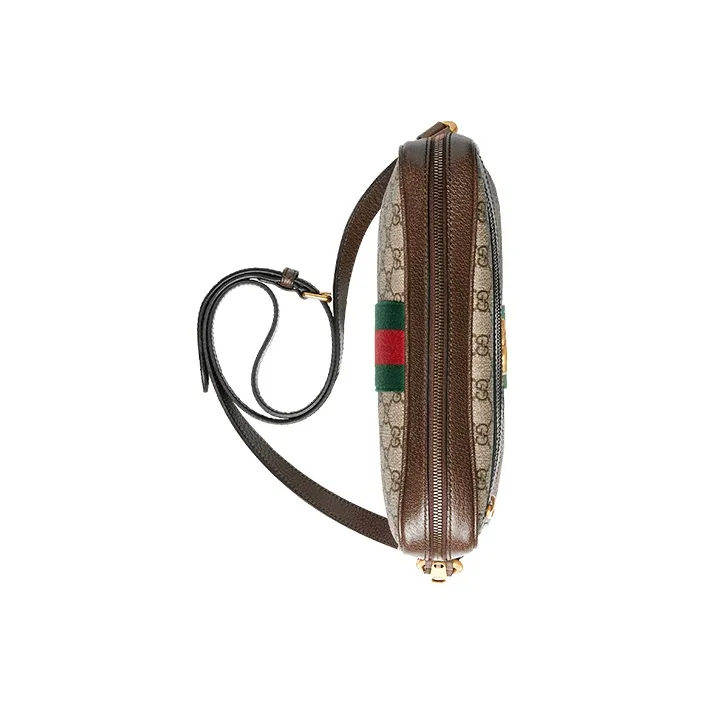 GUCCI Ophidia GG Messenger Bag Medium Beige/Ebony-4