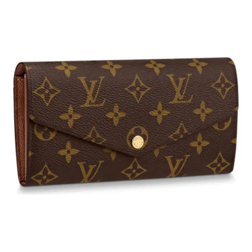 LOUIS VUITTON Sarah Wallet Monogram Brown