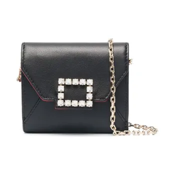 Roger Vivier Buckle Chain Link Wallet