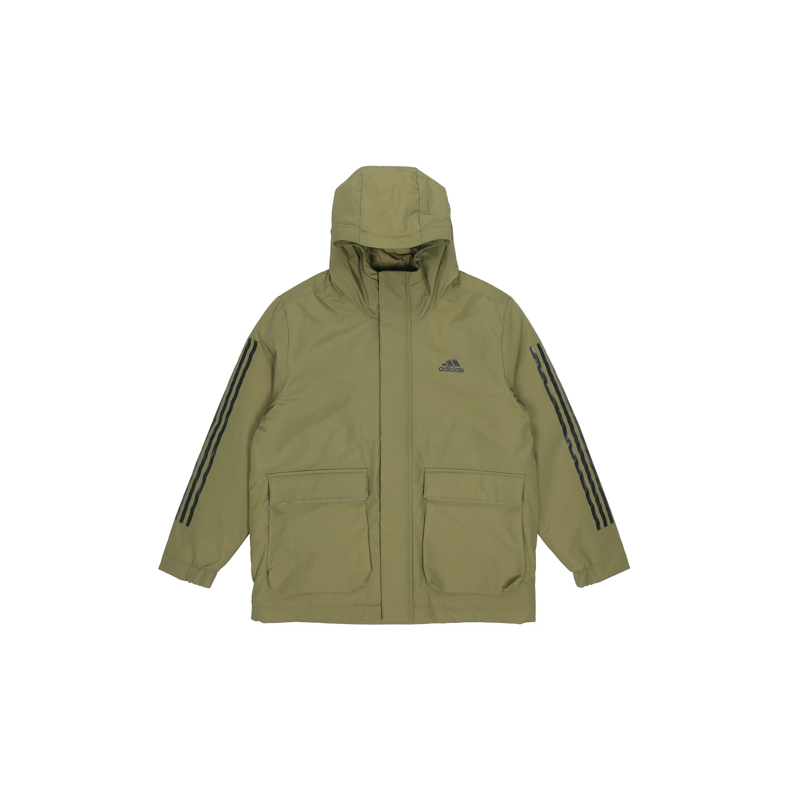 Adidas Puffer Jackets Men Olive XS