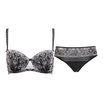 Selmark Underwear Set Women's Black