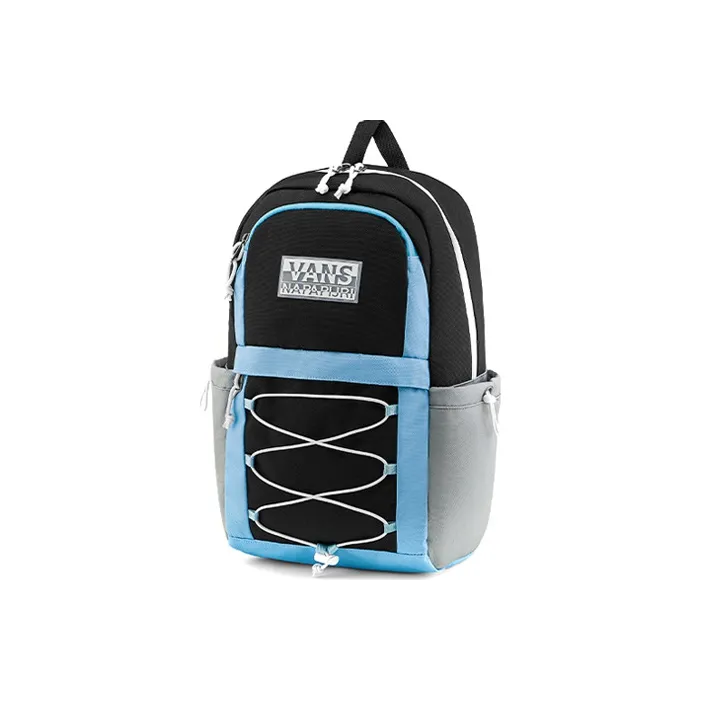 Vans Polyester Backpack Regular Unisex Blue Black-1