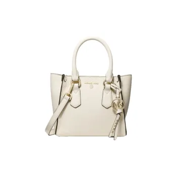 MICHAEL KORS Leather Handbag Shoulder Bag Crossbody Bag Small Size Women's Cream White