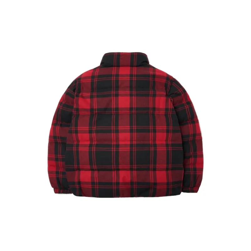 MLB Mlb Base Logo Puffer Jacket Unisex Red-1