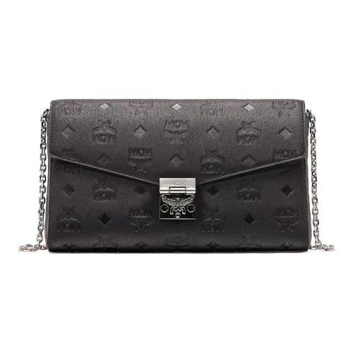 MCM Millie Visetos Crossbody Bags