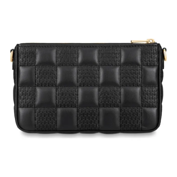 LOUIS VUITTON Pochette Troca Damier Quilt Black-2