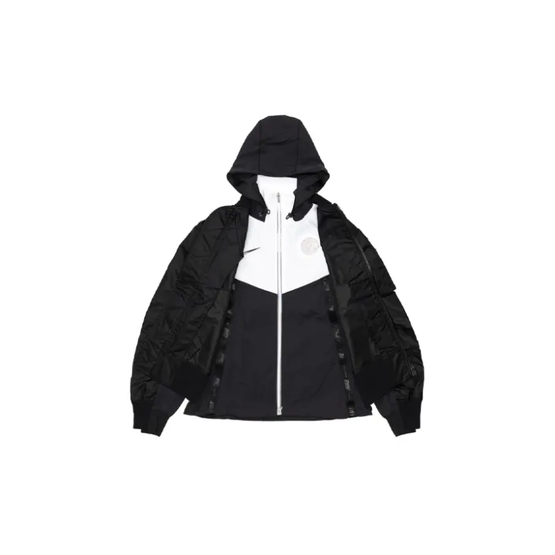 Sacai X Nike Jackets Men Black-2