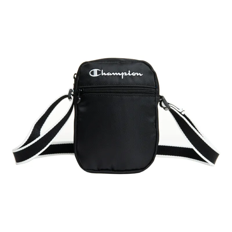 Champion Fabric Shoulder Bag, Crossbody Bag, Fanny Pack, Sling Bag Regular Unisex Black-0