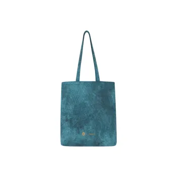Ninety Go Ninetygo The Lost Tomb Secret Realm Reboot Collection Collaboration Canvas Shoulder Bag Unisex Light Blue