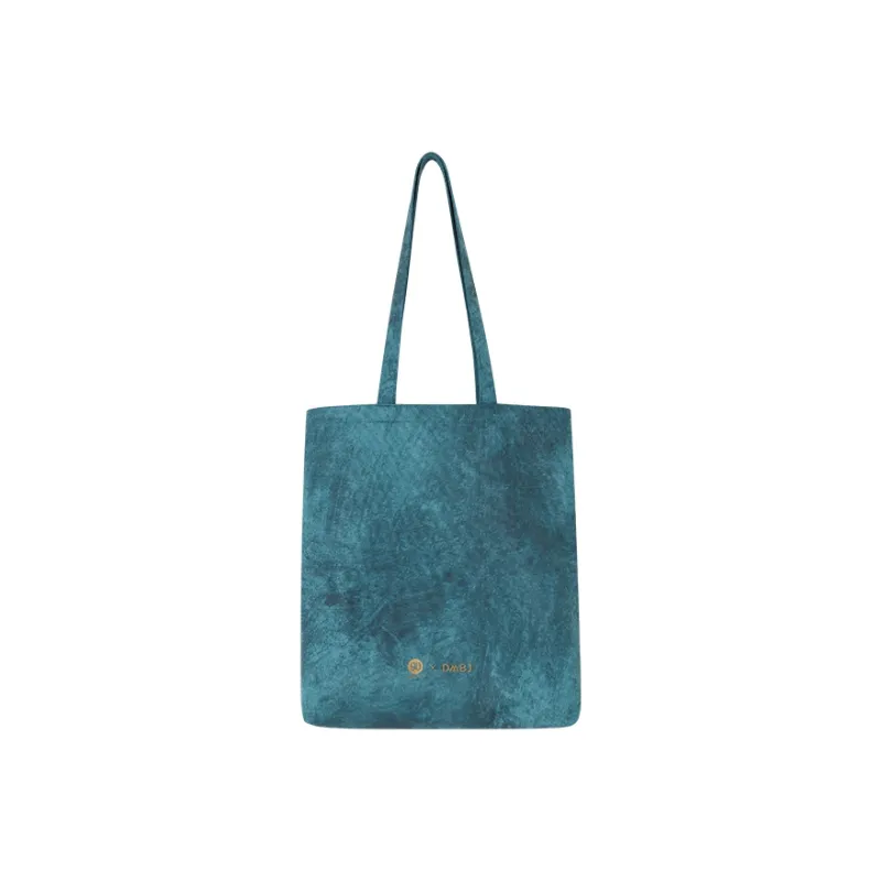 Ninety Go Ninetygo The Lost Tomb Secret Realm Reboot Collection Collaboration Canvas Shoulder Bag Unisex Light Blue-0